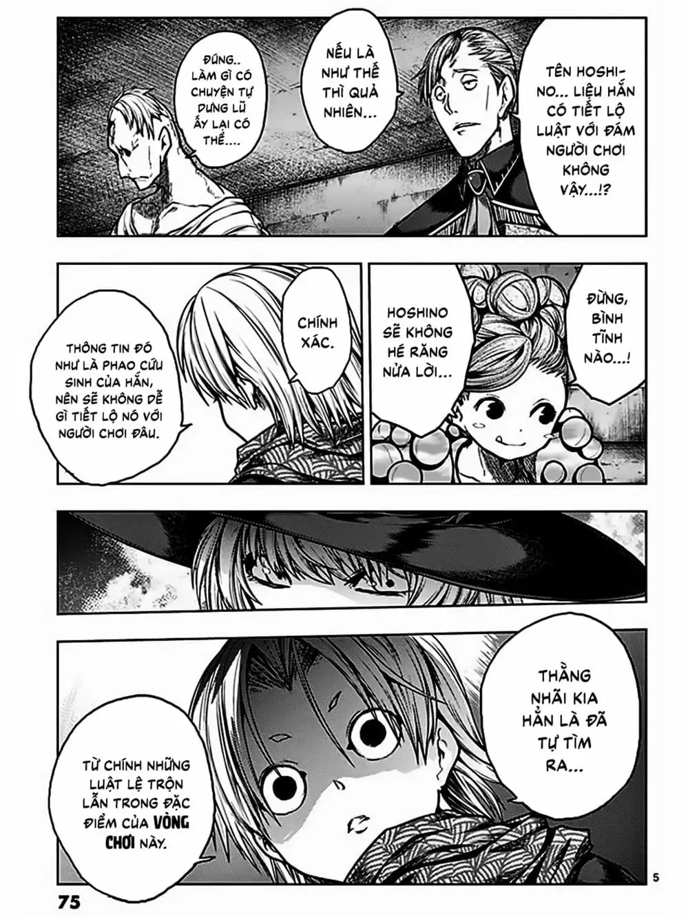 Truyện Tranh Trò Chơi Sinh Tồn - Deatte 5 Byou De Battle trang 3