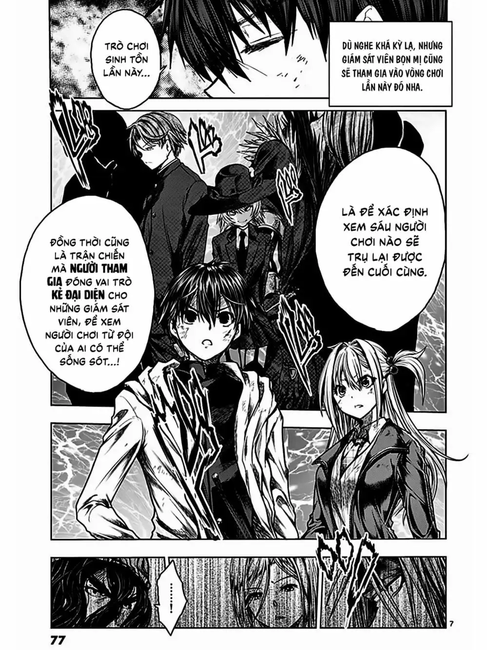 Truyện Tranh Trò Chơi Sinh Tồn - Deatte 5 Byou De Battle trang 3