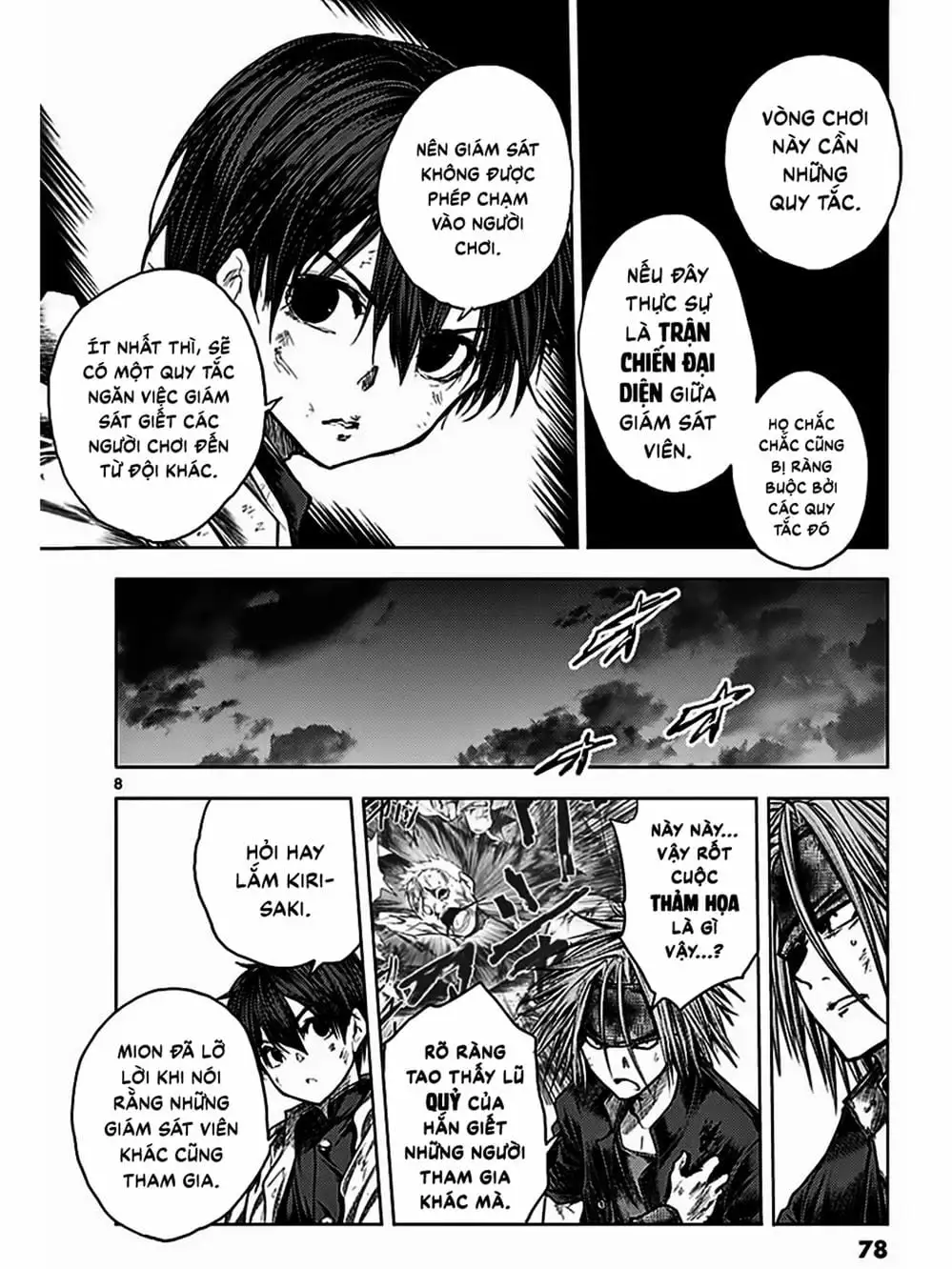 Truyện Tranh Trò Chơi Sinh Tồn - Deatte 5 Byou De Battle trang 3