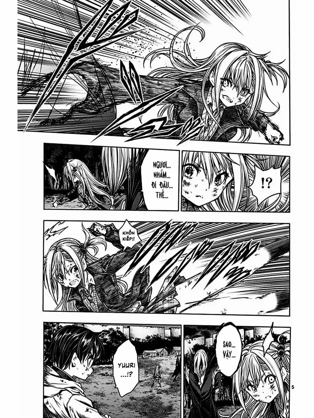 Truyện Tranh Trò Chơi Sinh Tồn - Deatte 5 Byou De Battle trang 3