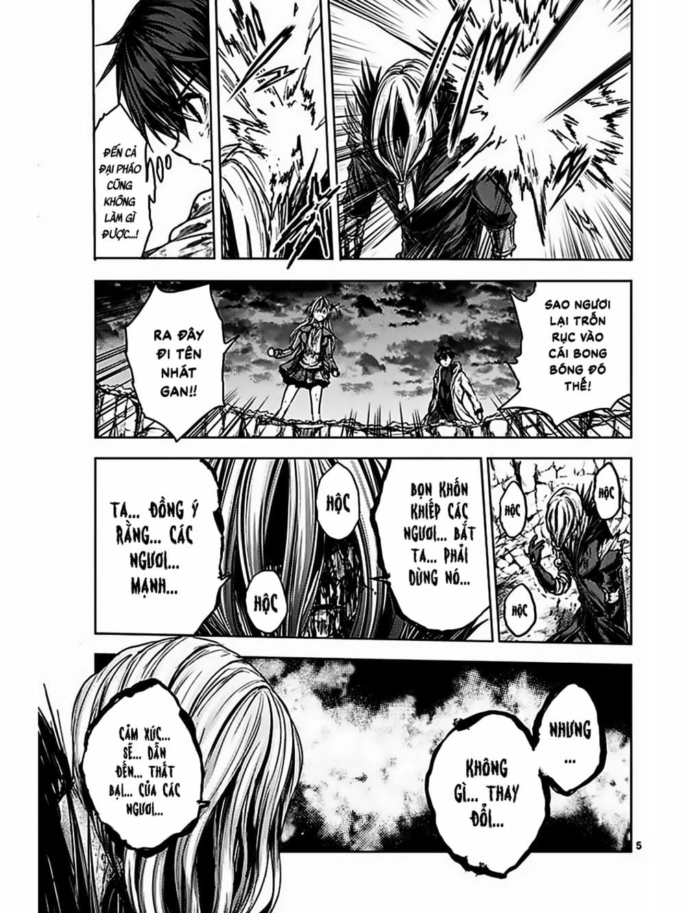 Truyện Tranh Trò Chơi Sinh Tồn - Deatte 5 Byou De Battle trang 3
