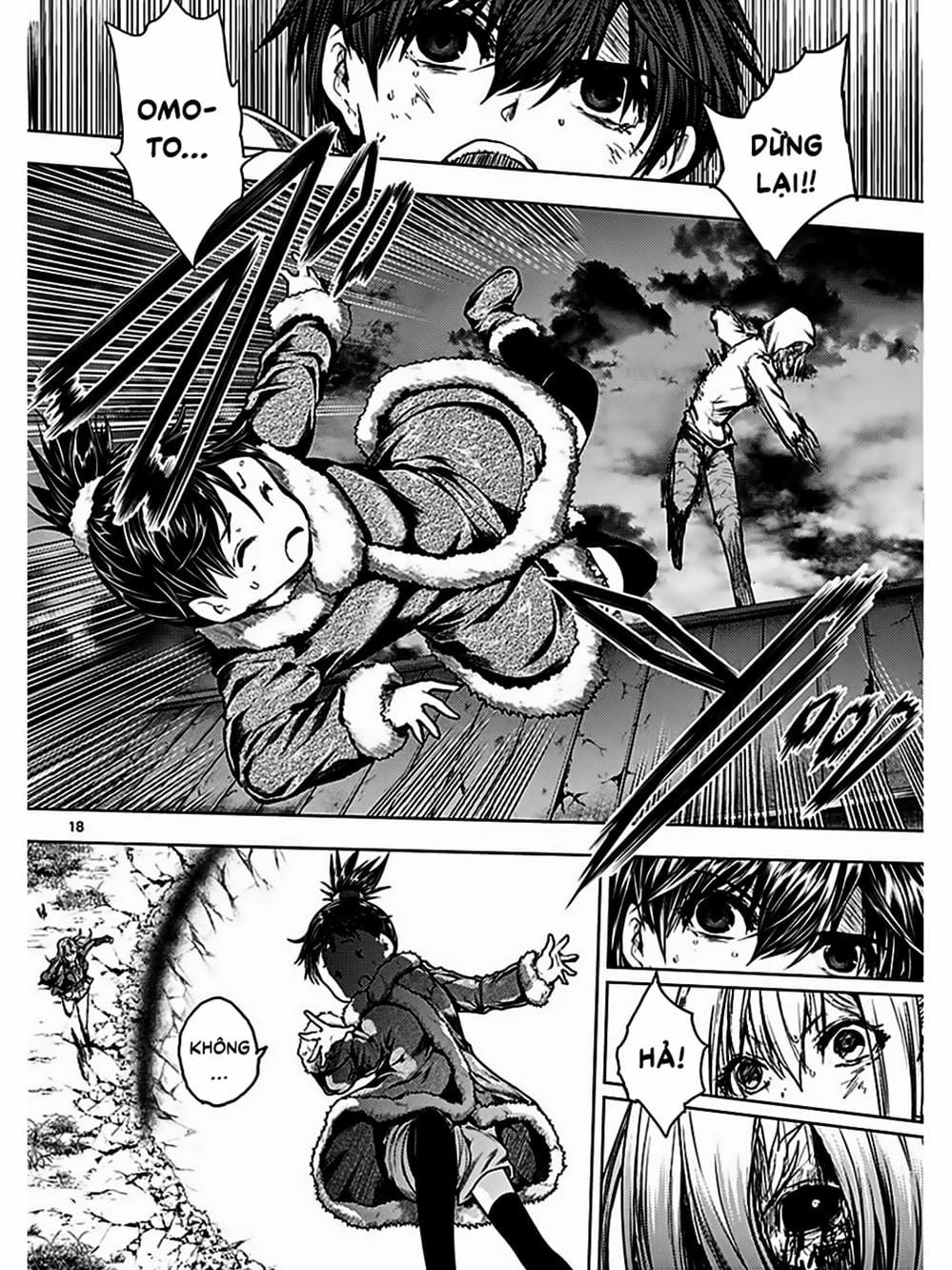 Truyện Tranh Trò Chơi Sinh Tồn - Deatte 5 Byou De Battle trang 3