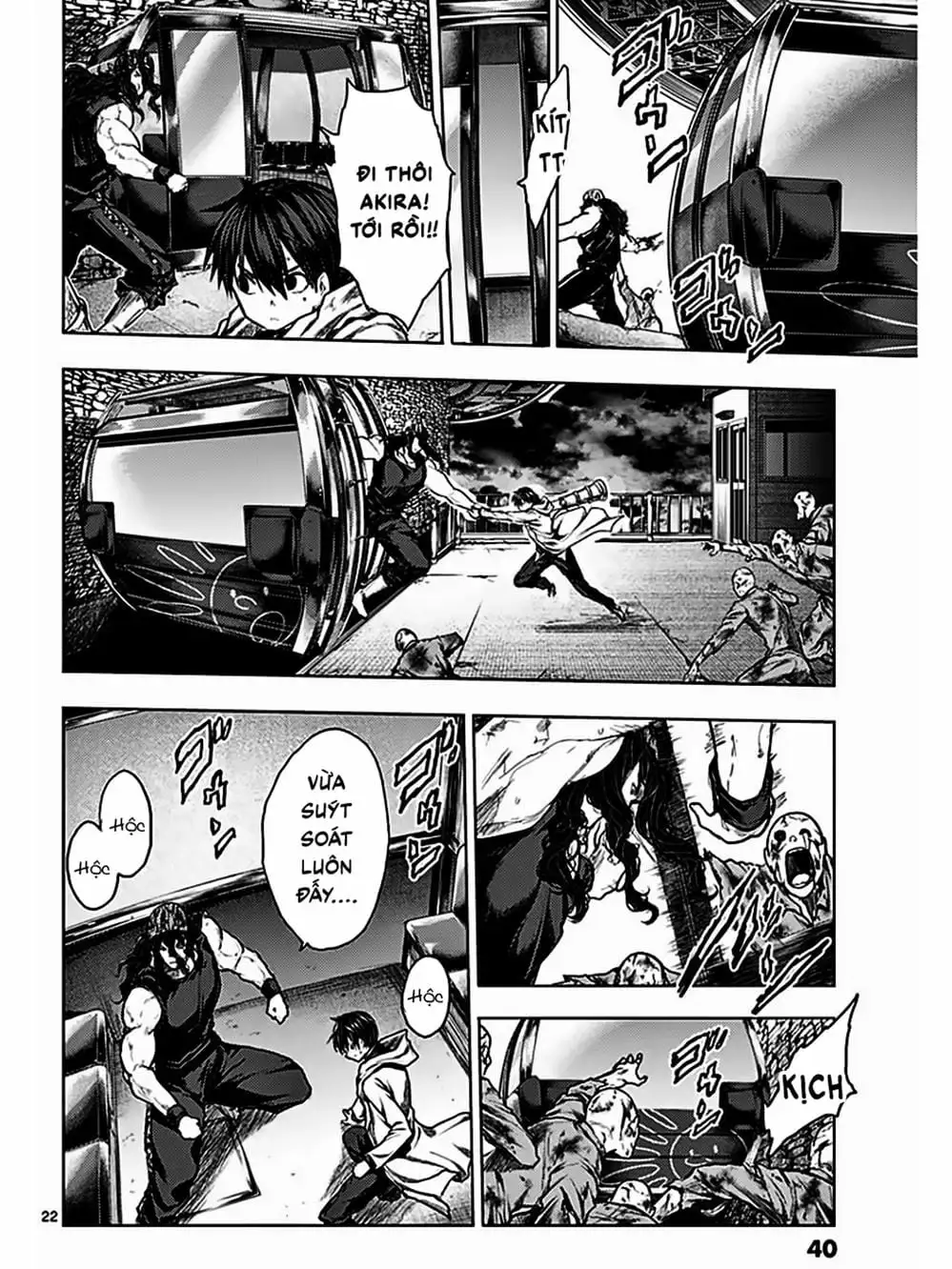 Truyện Tranh Trò Chơi Sinh Tồn - Deatte 5 Byou De Battle trang 3