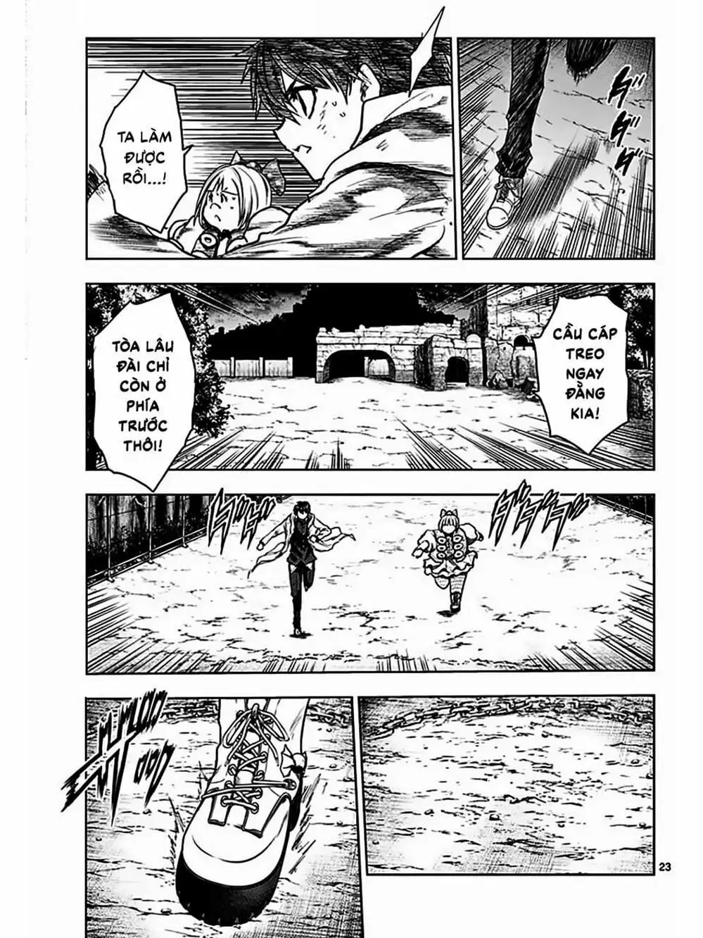 Truyện Tranh Trò Chơi Sinh Tồn - Deatte 5 Byou De Battle trang 3