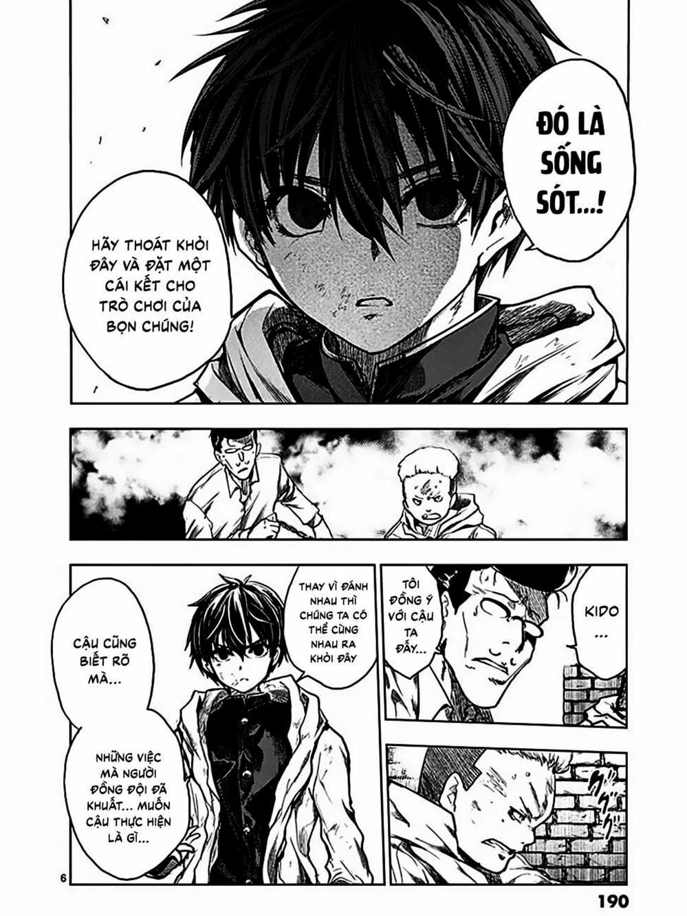 Truyện Tranh Trò Chơi Sinh Tồn - Deatte 5 Byou De Battle trang 3