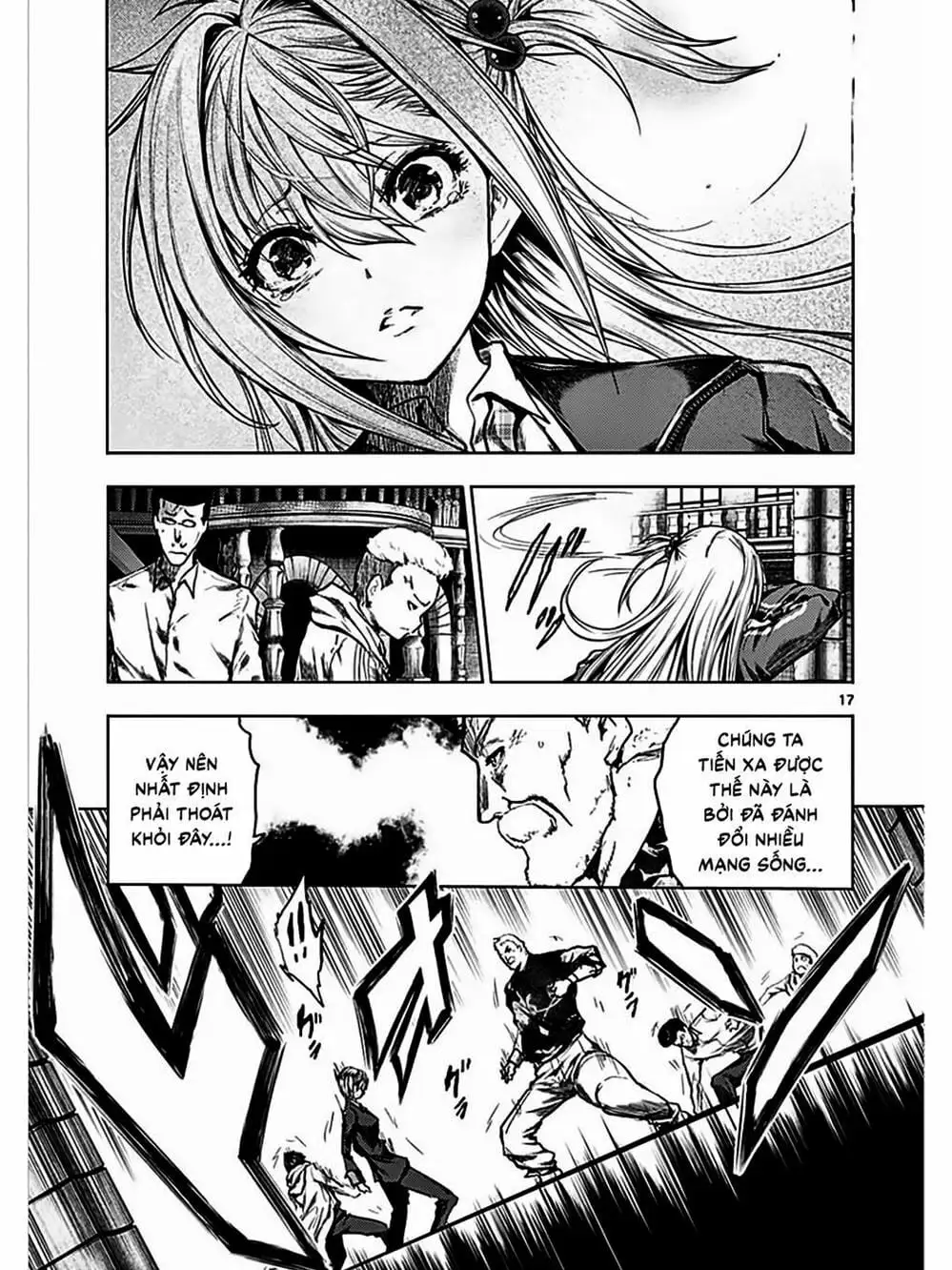Truyện Tranh Trò Chơi Sinh Tồn - Deatte 5 Byou De Battle trang 3
