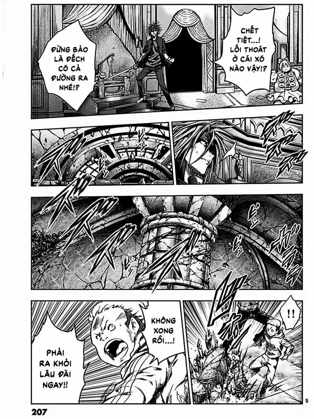 Truyện Tranh Trò Chơi Sinh Tồn - Deatte 5 Byou De Battle trang 3