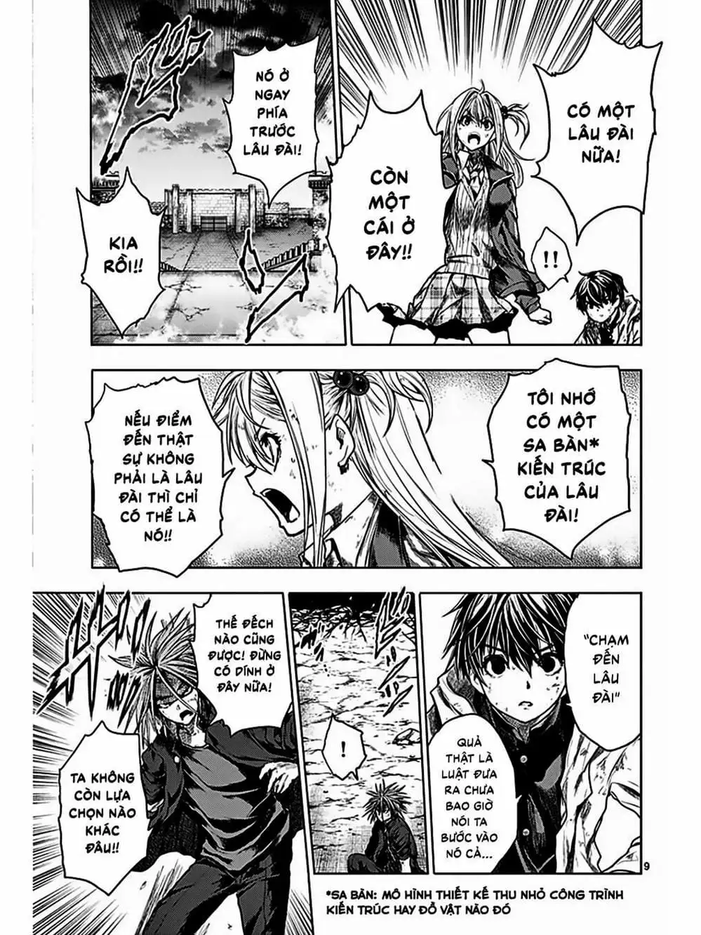 Truyện Tranh Trò Chơi Sinh Tồn - Deatte 5 Byou De Battle trang 3