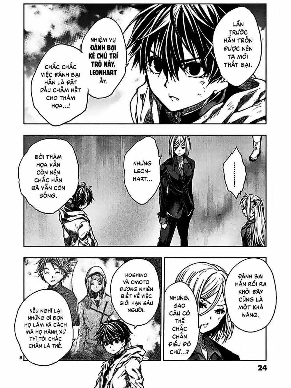 Truyện Tranh Trò Chơi Sinh Tồn - Deatte 5 Byou De Battle trang 3