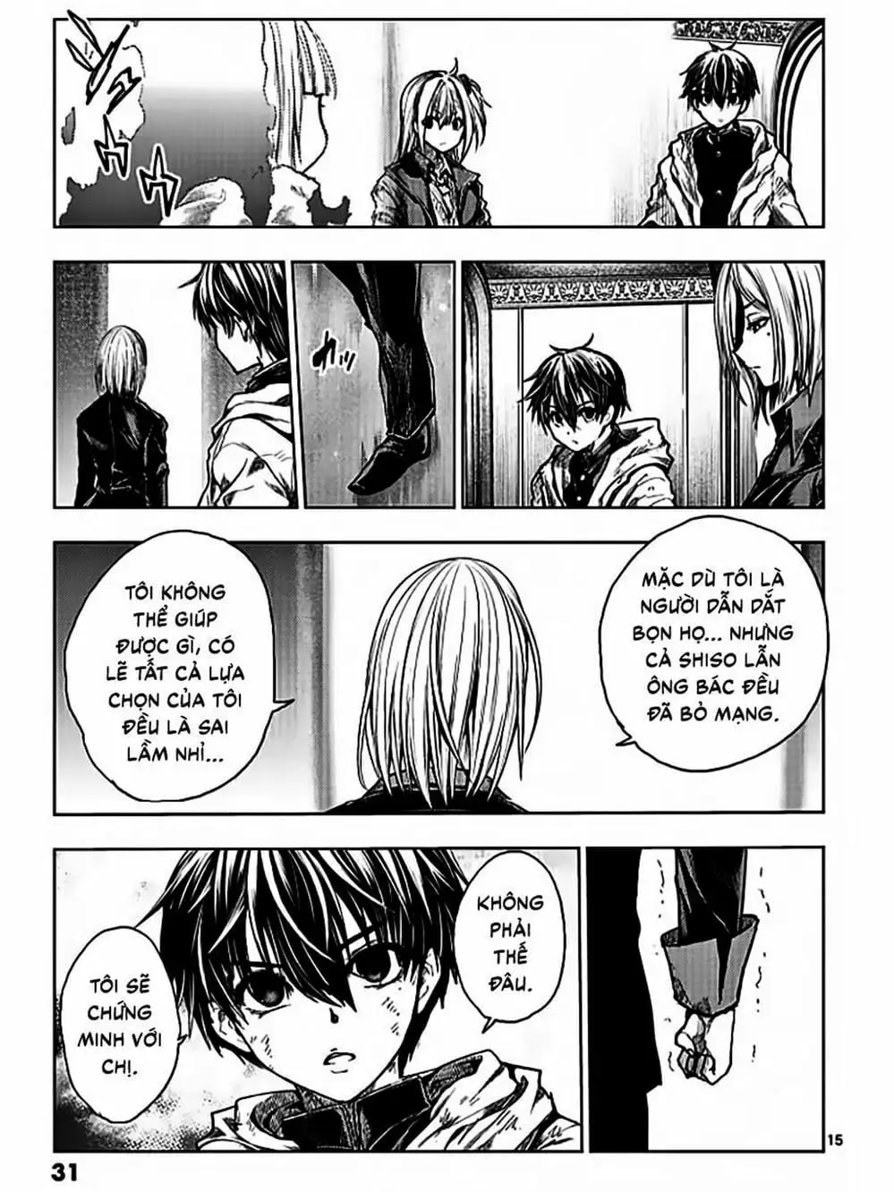 Truyện Tranh Trò Chơi Sinh Tồn - Deatte 5 Byou De Battle trang 3