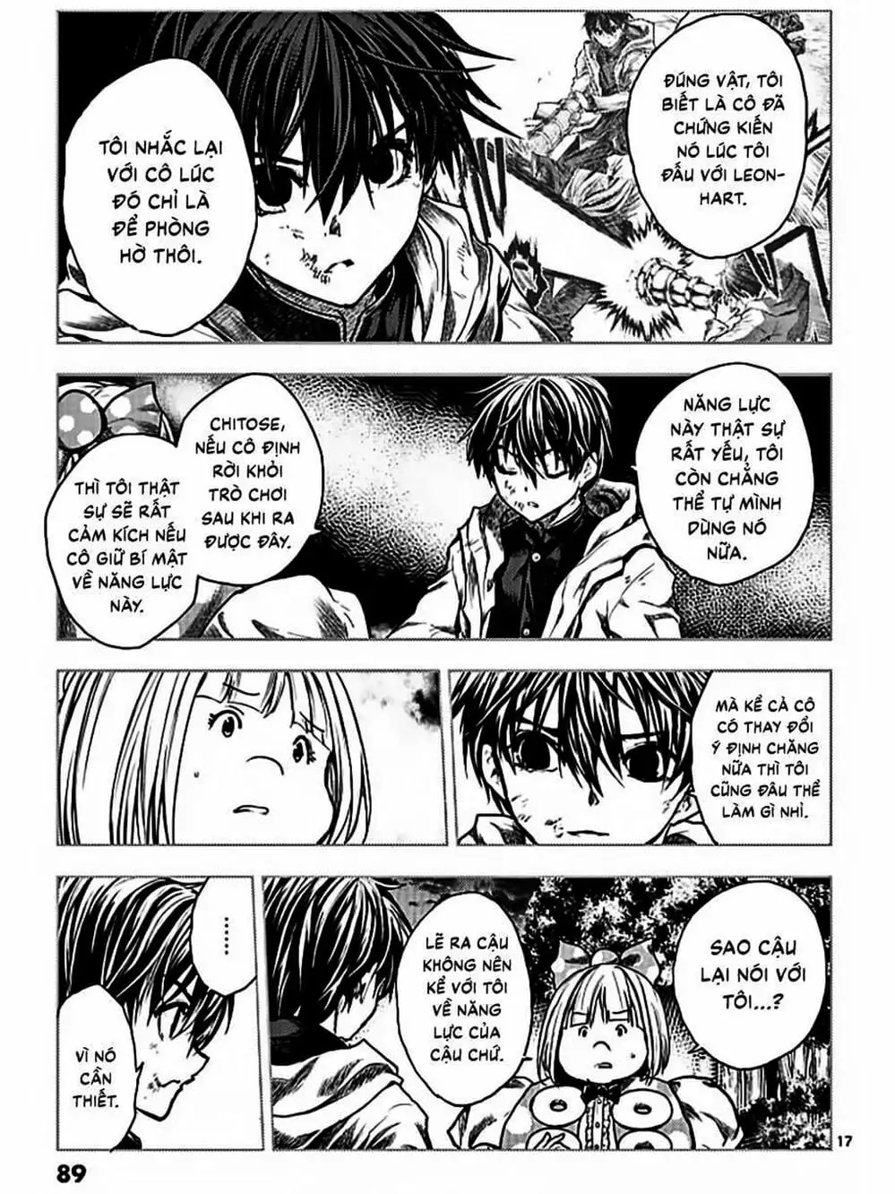 Truyện Tranh Trò Chơi Sinh Tồn - Deatte 5 Byou De Battle trang 3