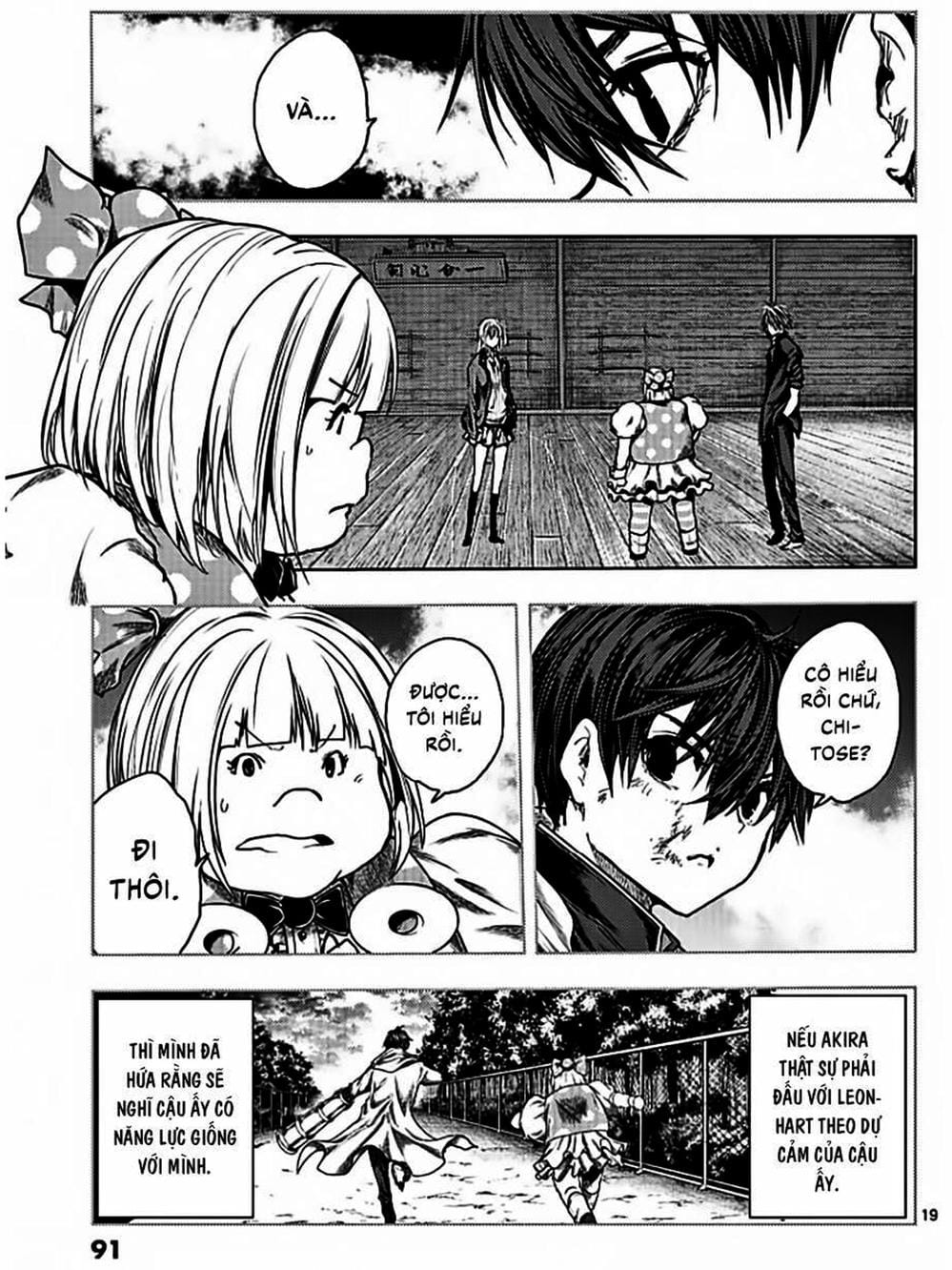 Truyện Tranh Trò Chơi Sinh Tồn - Deatte 5 Byou De Battle trang 3