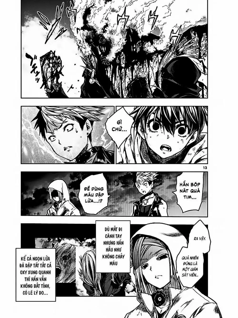 Truyện Tranh Trò Chơi Sinh Tồn - Deatte 5 Byou De Battle trang 3