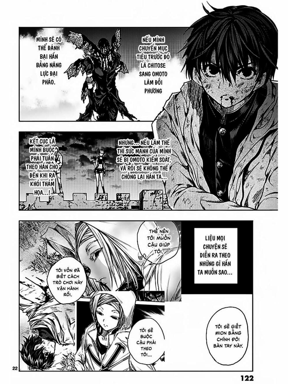 Truyện Tranh Trò Chơi Sinh Tồn - Deatte 5 Byou De Battle trang 3