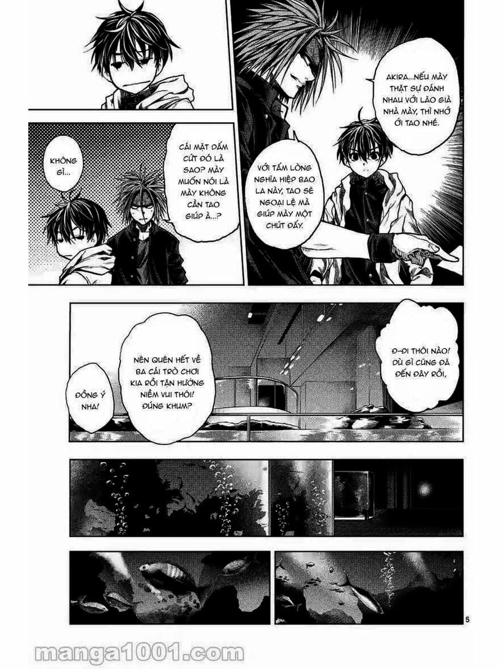 Truyện Tranh Trò Chơi Sinh Tồn - Deatte 5 Byou De Battle trang 3