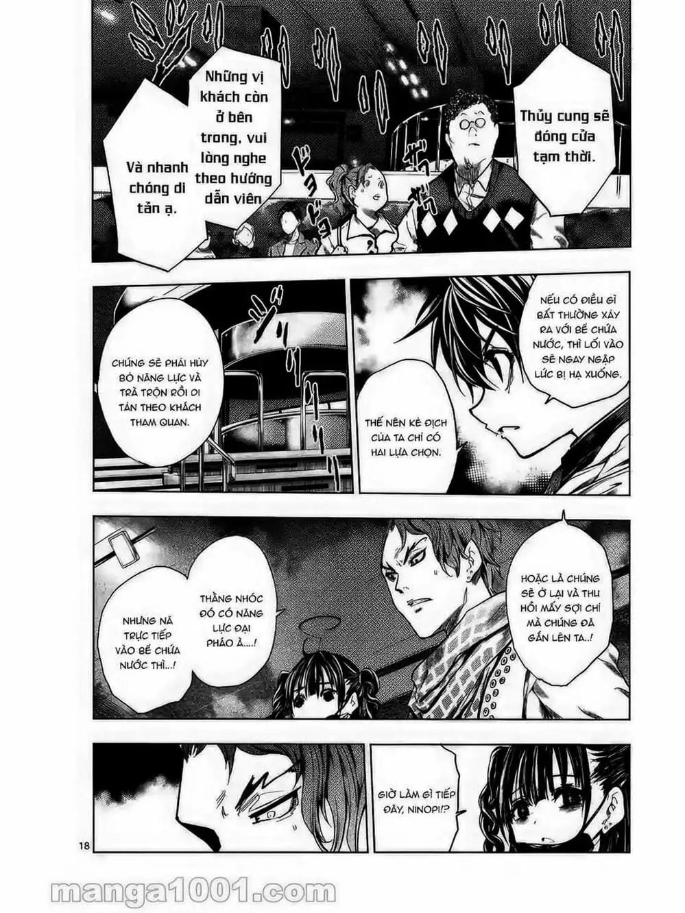 Truyện Tranh Trò Chơi Sinh Tồn - Deatte 5 Byou De Battle trang 3