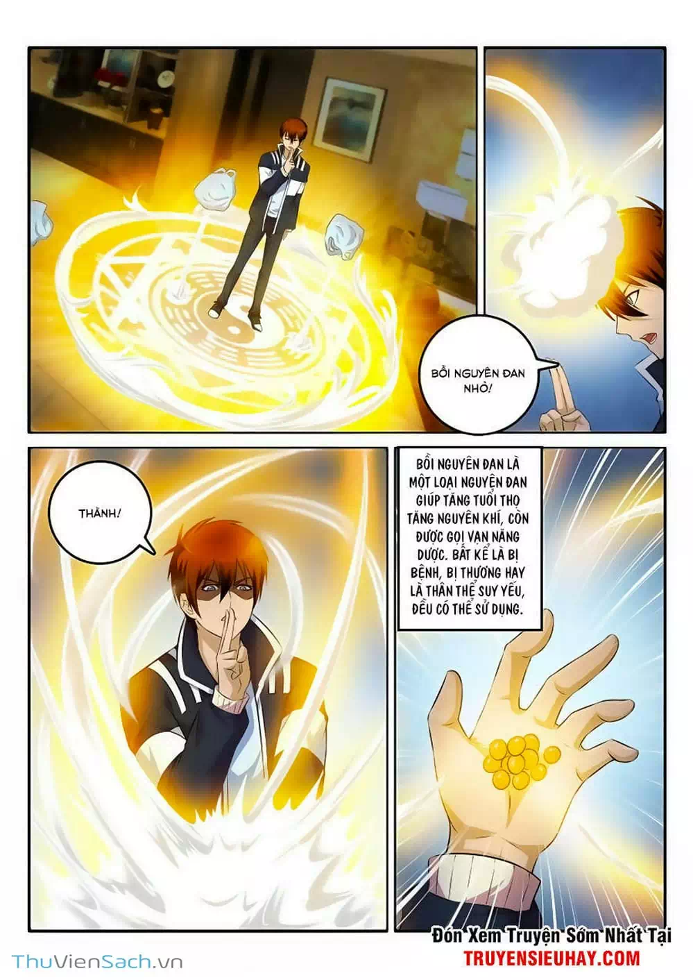 Truyện Tranh Trọng Sinh Đô Thị Tu Tiên trang 8