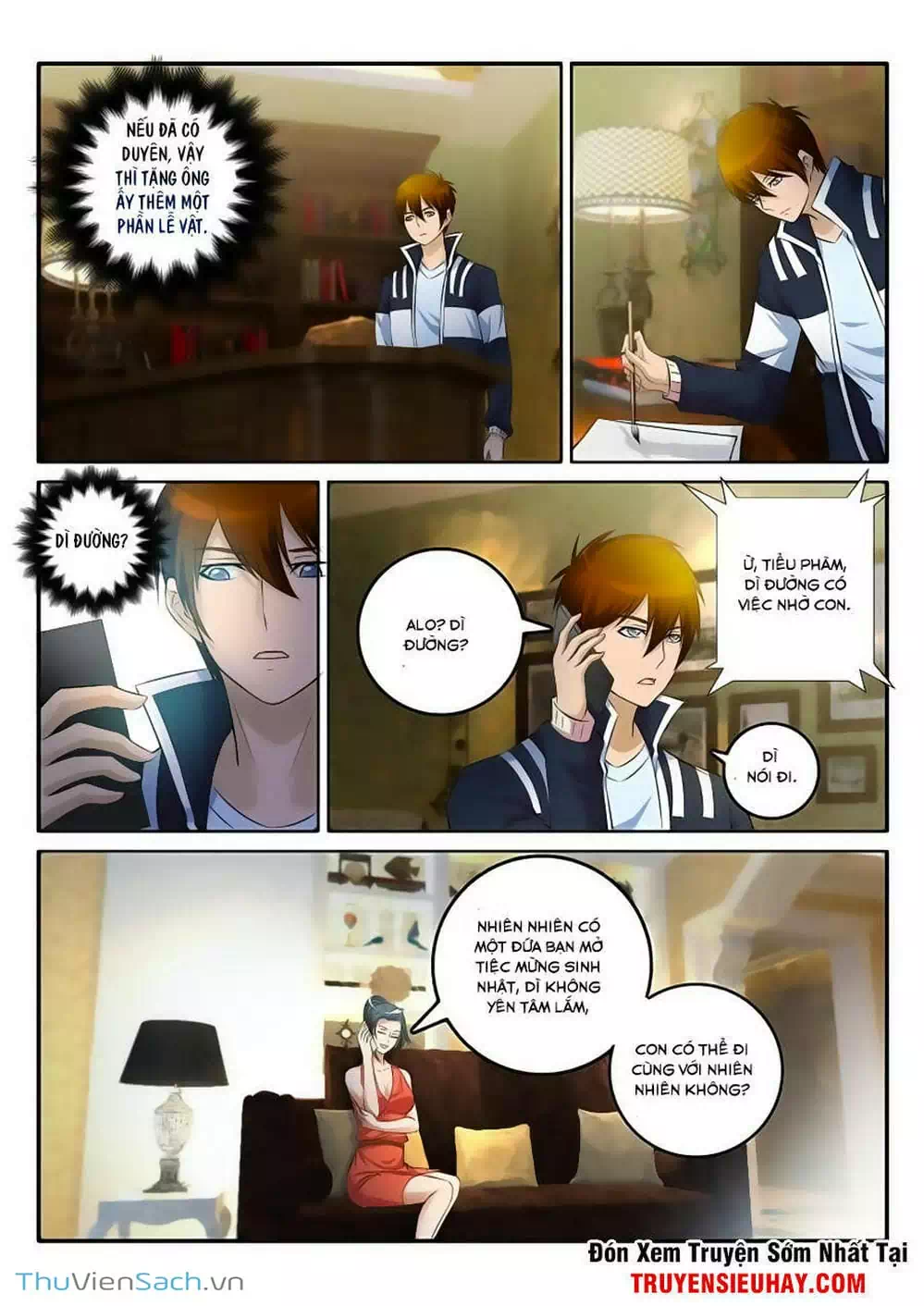 Truyện Tranh Trọng Sinh Đô Thị Tu Tiên trang 8
