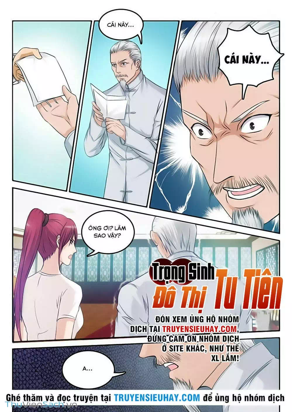 Truyện Tranh Trọng Sinh Đô Thị Tu Tiên trang 8