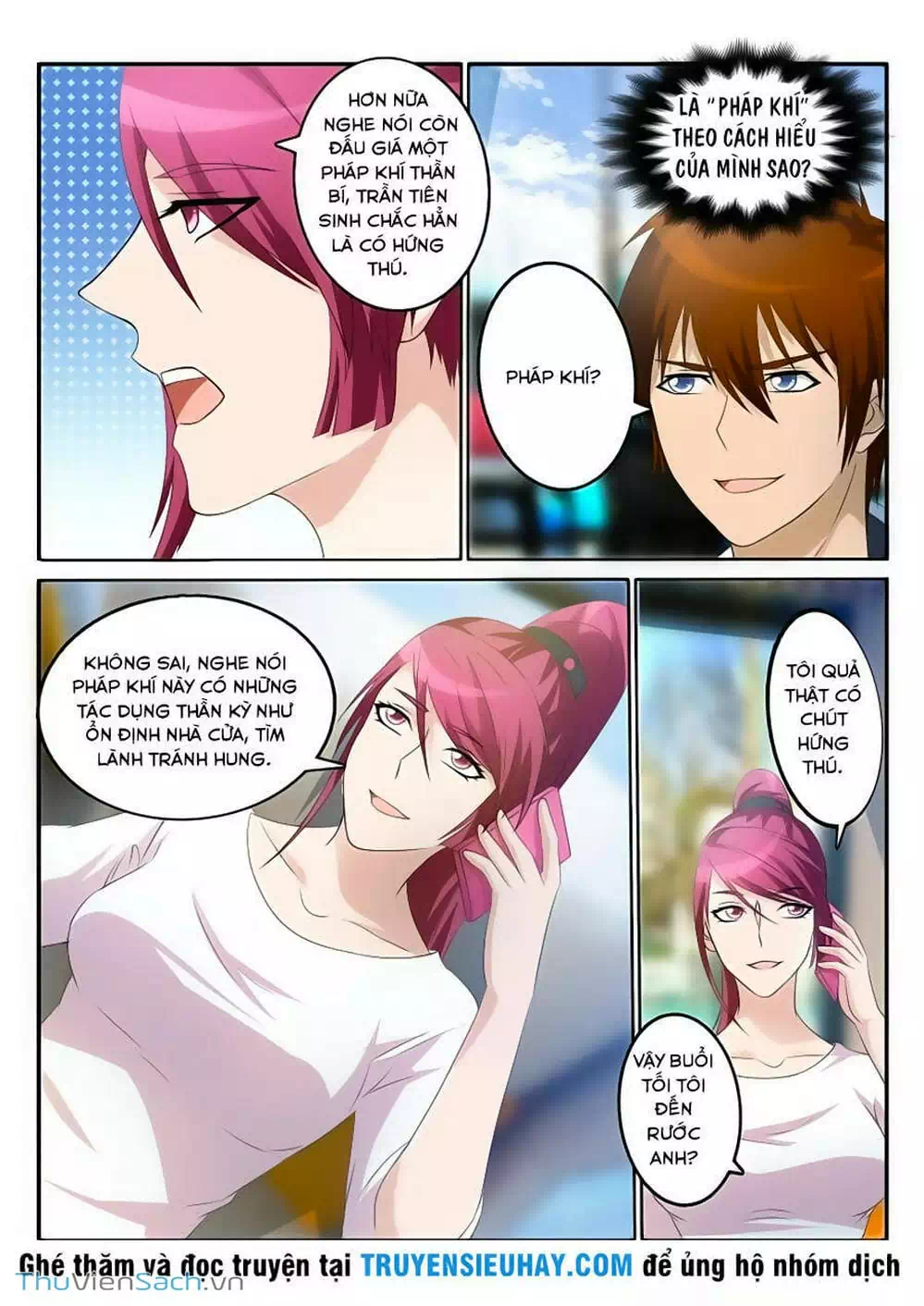 Truyện Tranh Trọng Sinh Đô Thị Tu Tiên trang 8