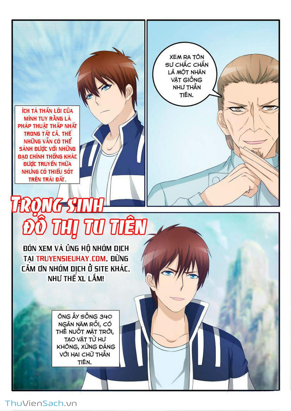Truyện Tranh Trọng Sinh Đô Thị Tu Tiên trang 8