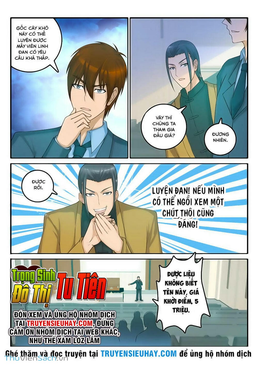 Truyện Tranh Trọng Sinh Đô Thị Tu Tiên trang 8
