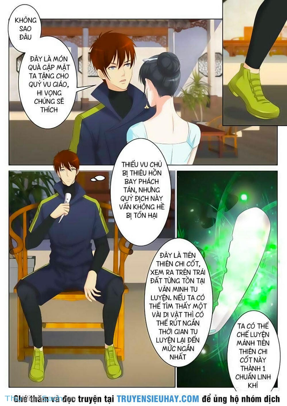 Truyện Tranh Trọng Sinh Đô Thị Tu Tiên trang 8
