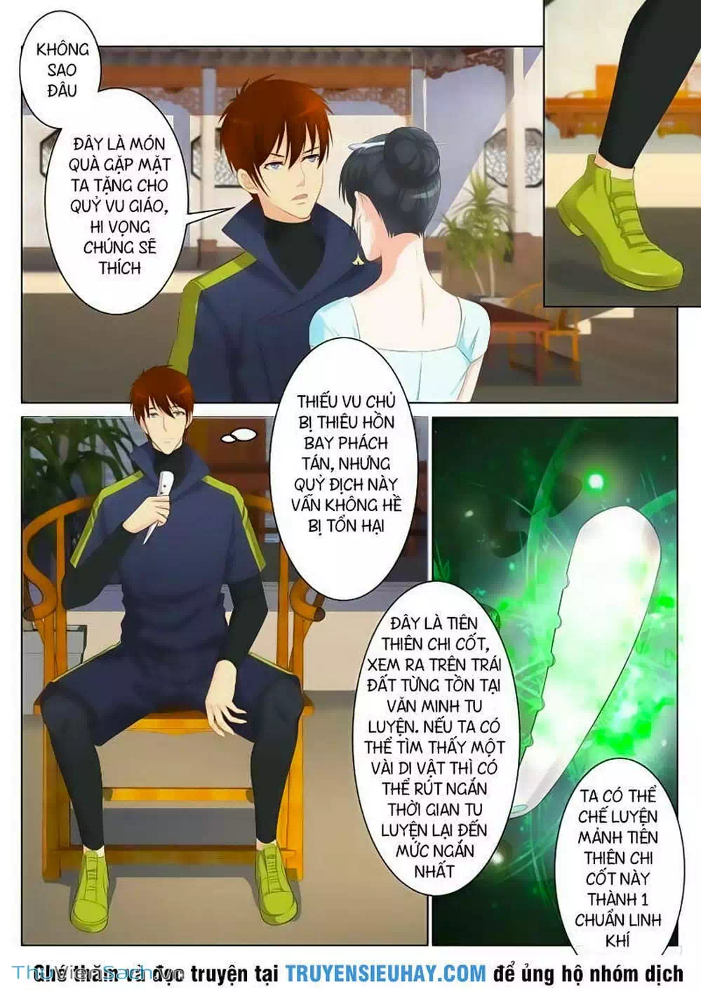 Truyện Tranh Trọng Sinh Đô Thị Tu Tiên trang 8