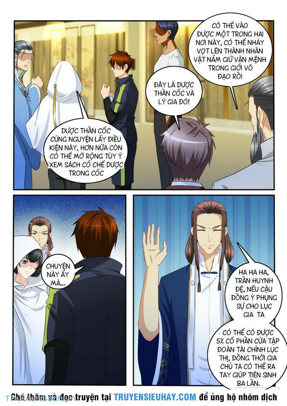 Truyện Tranh Trọng Sinh Đô Thị Tu Tiên trang 8