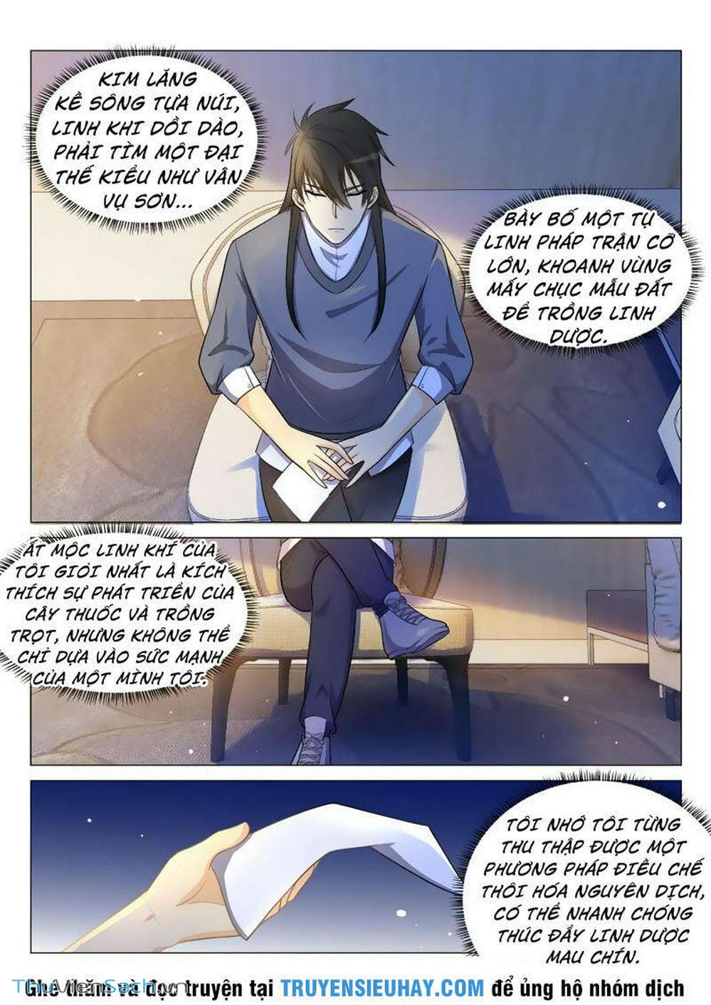 Truyện Tranh Trọng Sinh Đô Thị Tu Tiên trang 8