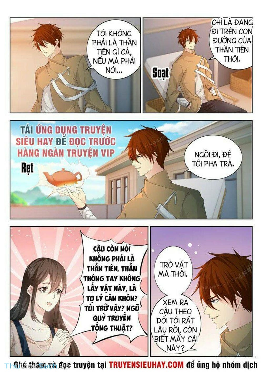 Truyện Tranh Trọng Sinh Đô Thị Tu Tiên trang 8