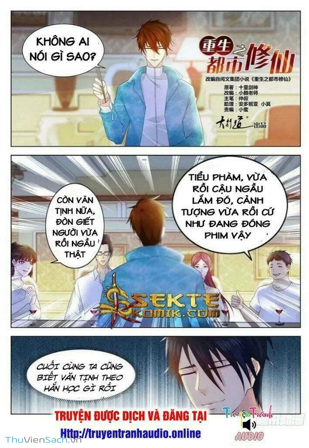 Truyện Tranh Trọng Sinh Đô Thị Tu Tiên trang 8