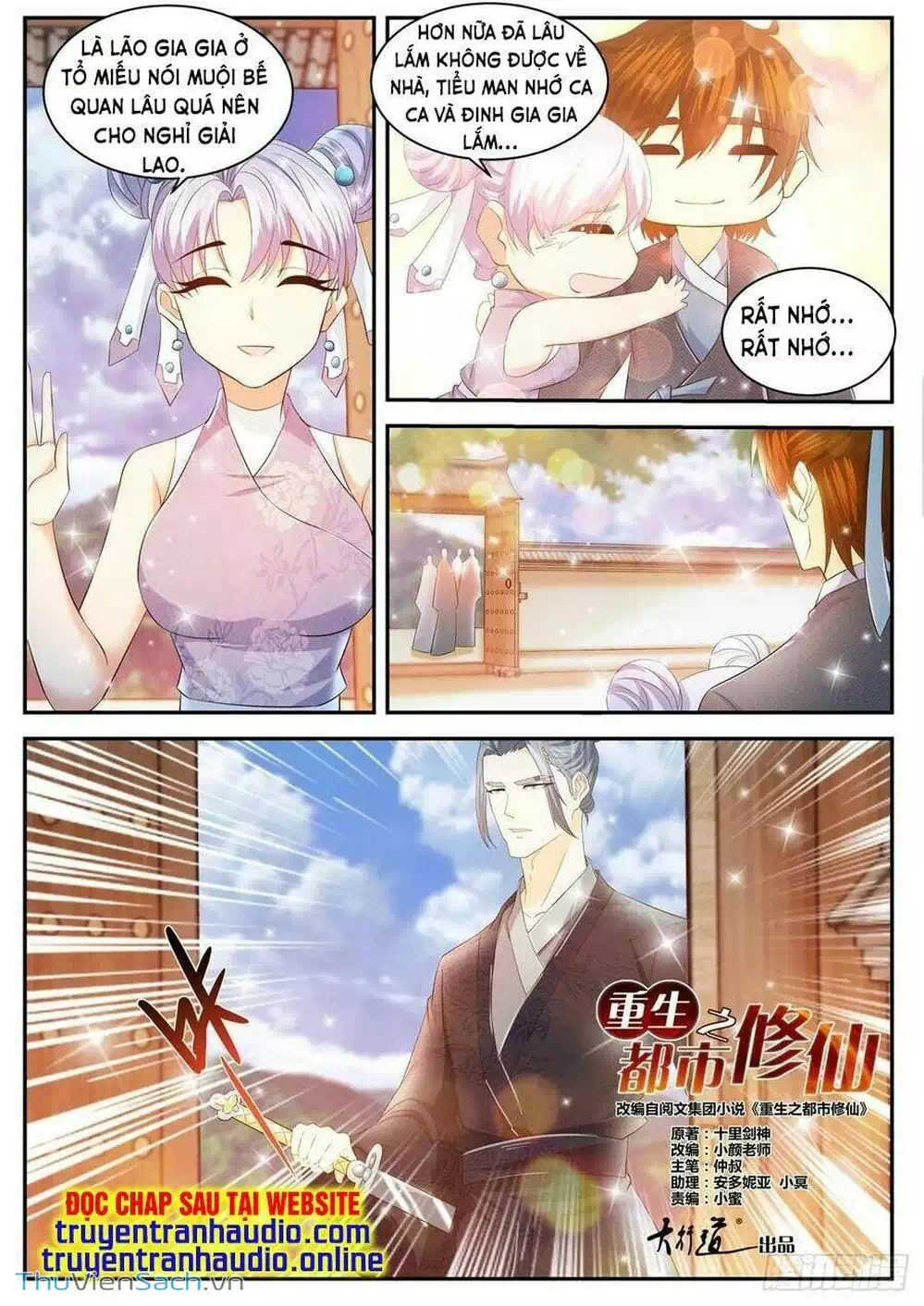 Truyện Tranh Trọng Sinh Đô Thị Tu Tiên trang 8