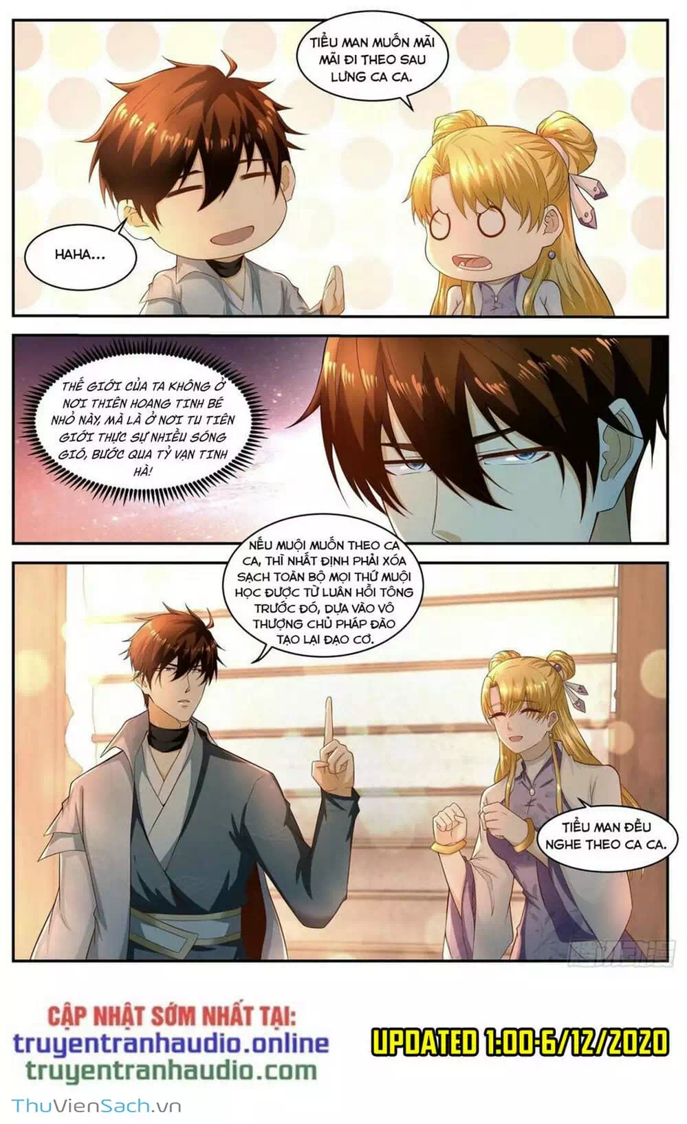 Truyện Tranh Trọng Sinh Đô Thị Tu Tiên trang 8