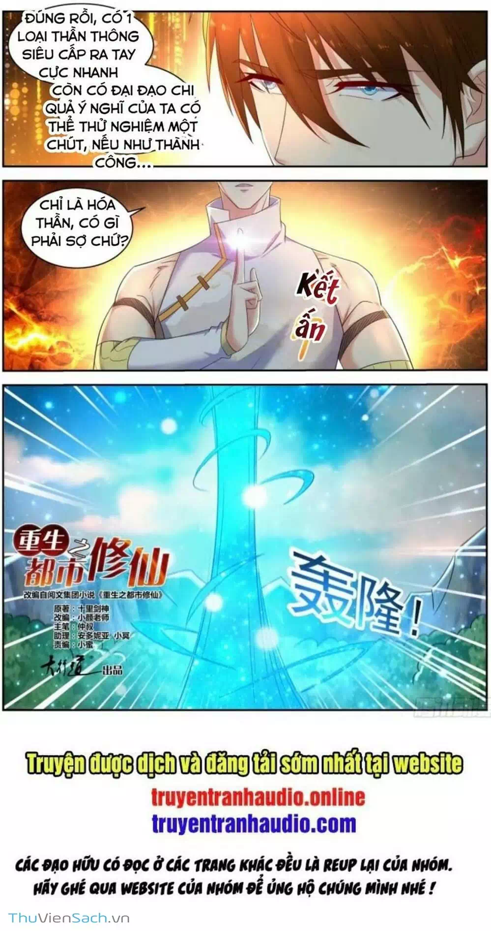 Truyện Tranh Trọng Sinh Đô Thị Tu Tiên trang 8