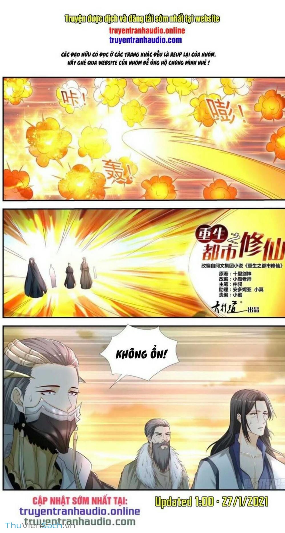 Truyện Tranh Trọng Sinh Đô Thị Tu Tiên trang 8