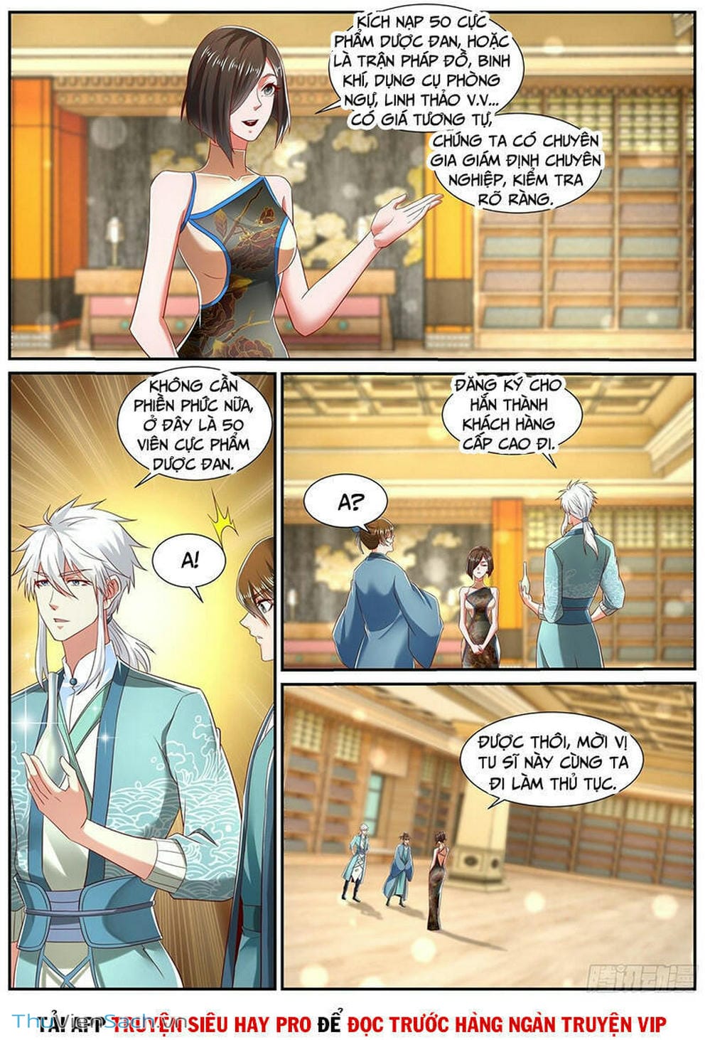 Truyện Tranh Trọng Sinh Đô Thị Tu Tiên trang 8