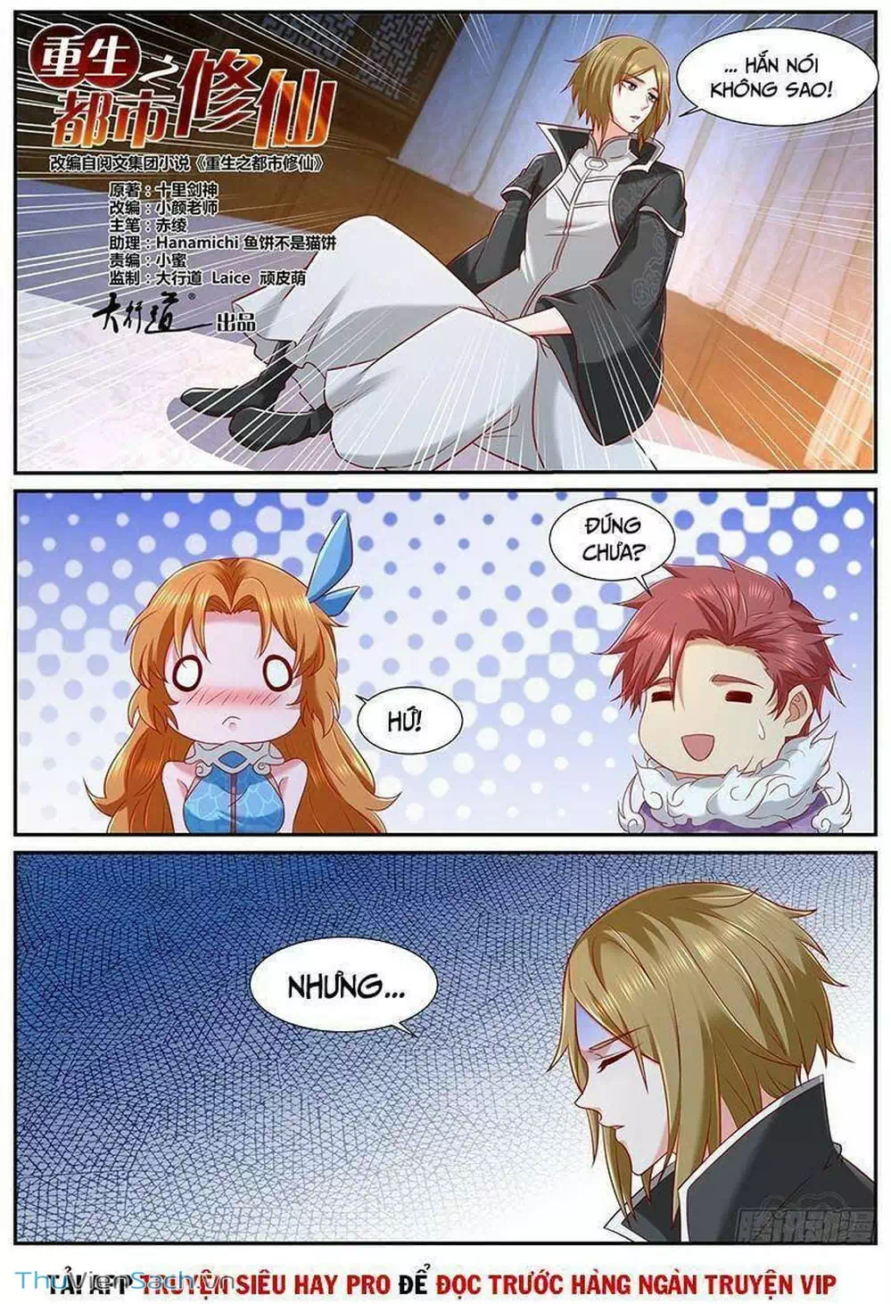 Truyện Tranh Trọng Sinh Đô Thị Tu Tiên trang 8