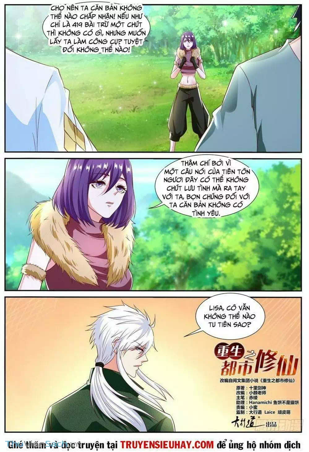 Truyện Tranh Trọng Sinh Đô Thị Tu Tiên trang 8