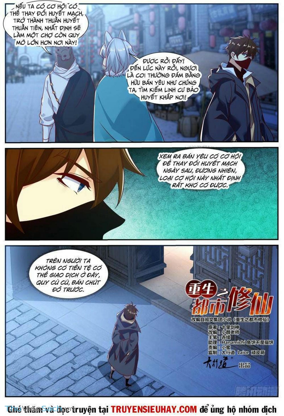 Truyện Tranh Trọng Sinh Đô Thị Tu Tiên trang 8