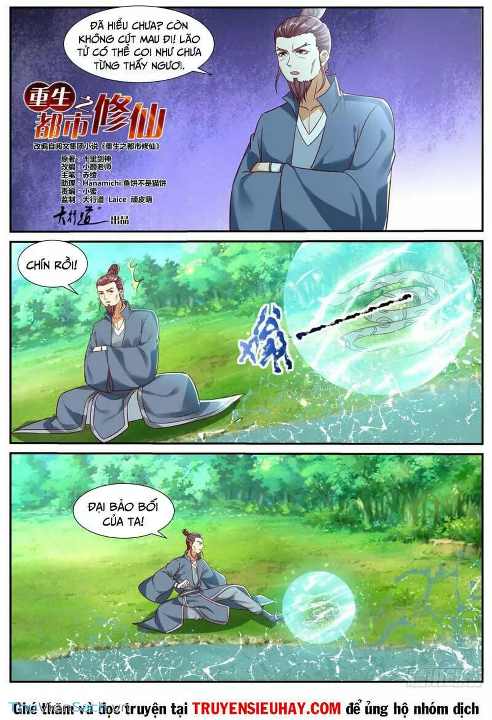 Truyện Tranh Trọng Sinh Đô Thị Tu Tiên trang 8