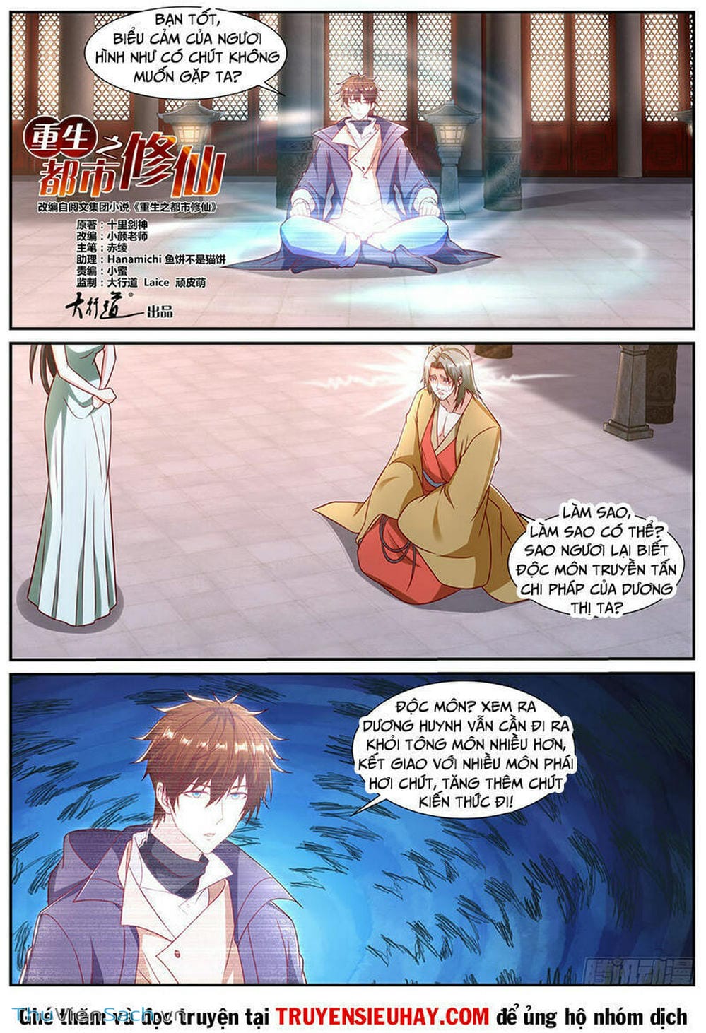 Truyện Tranh Trọng Sinh Đô Thị Tu Tiên trang 8