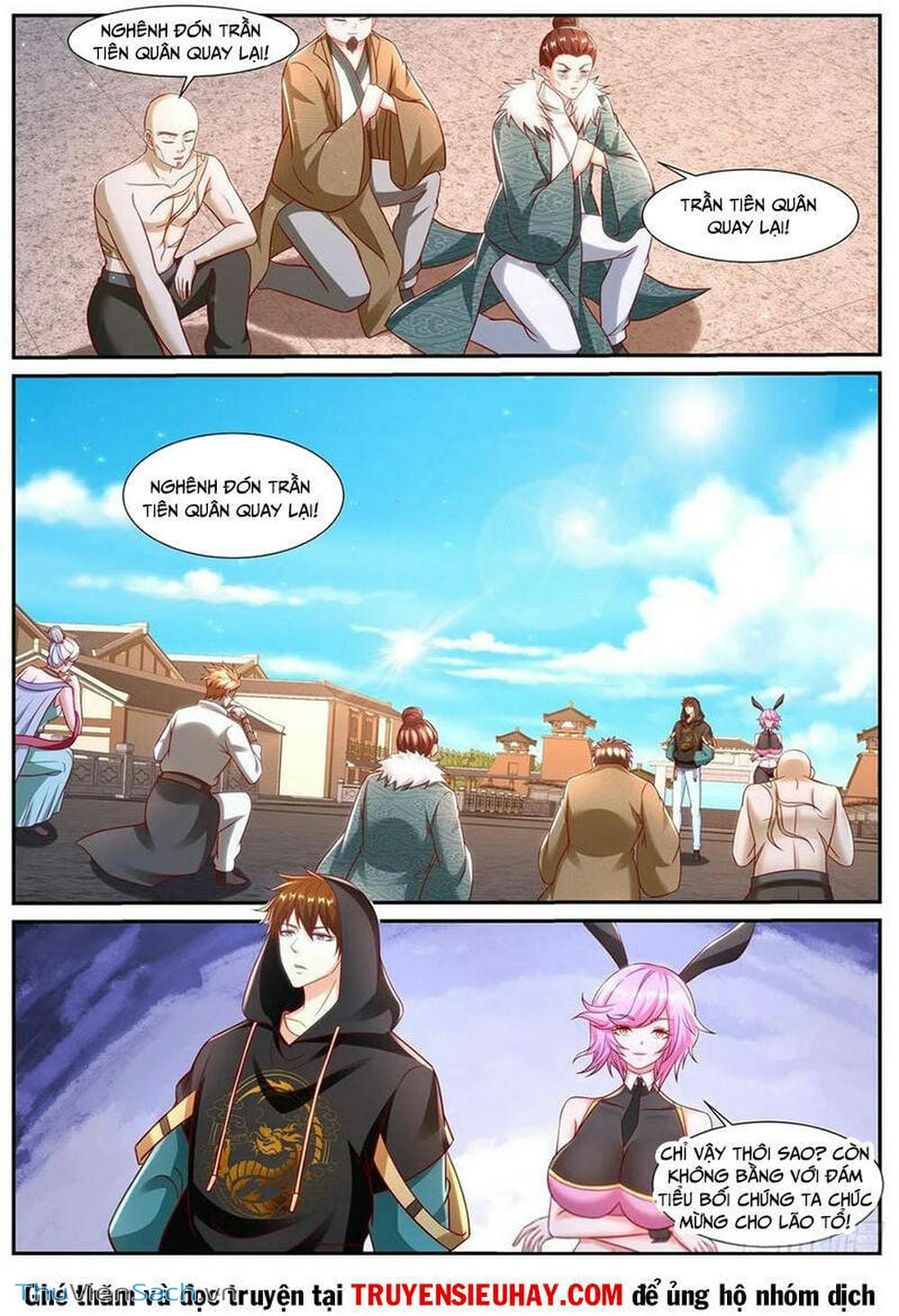 Truyện Tranh Trọng Sinh Đô Thị Tu Tiên trang 8