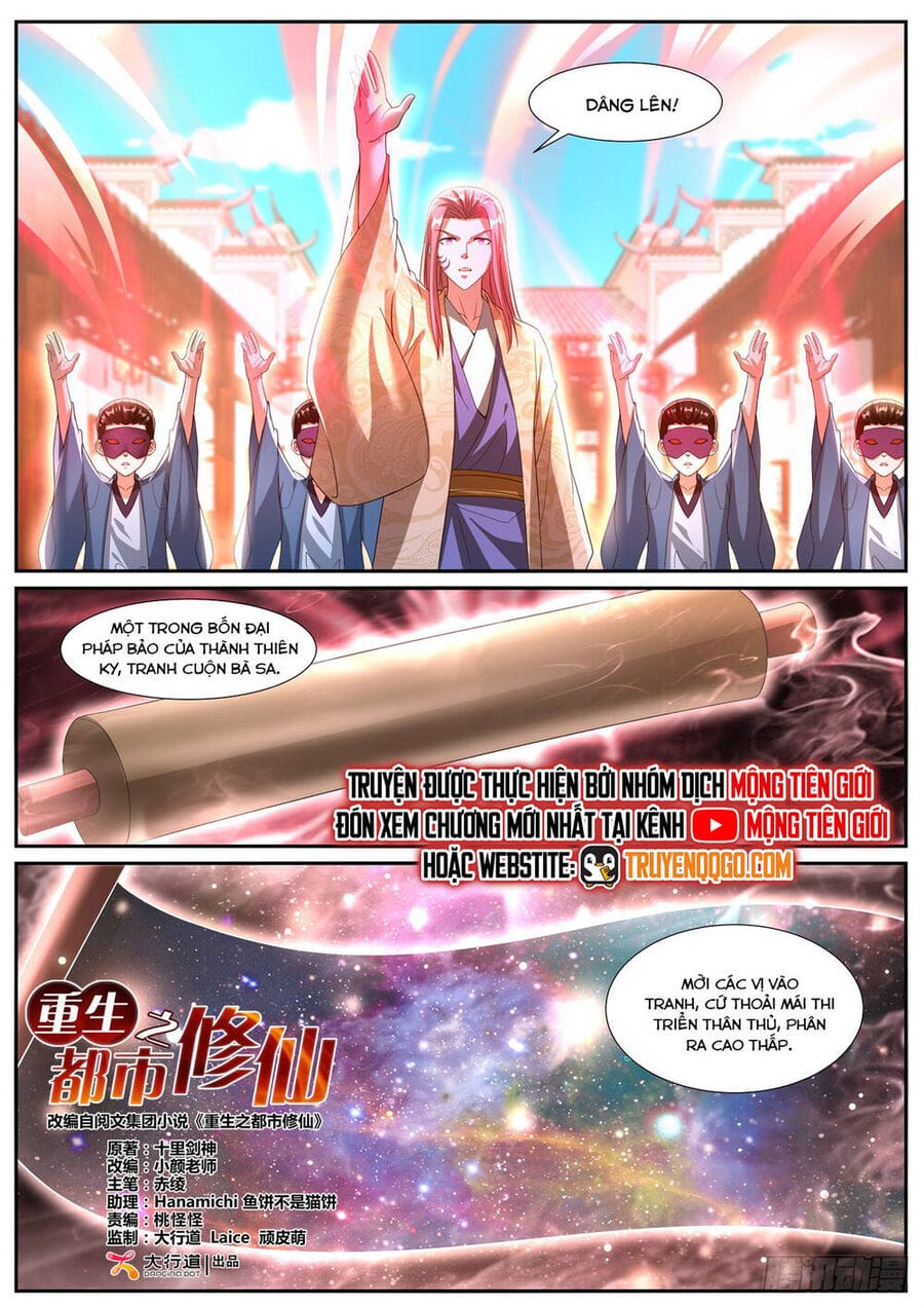 Truyện Tranh Trọng Sinh Đô Thị Tu Tiên trang 8