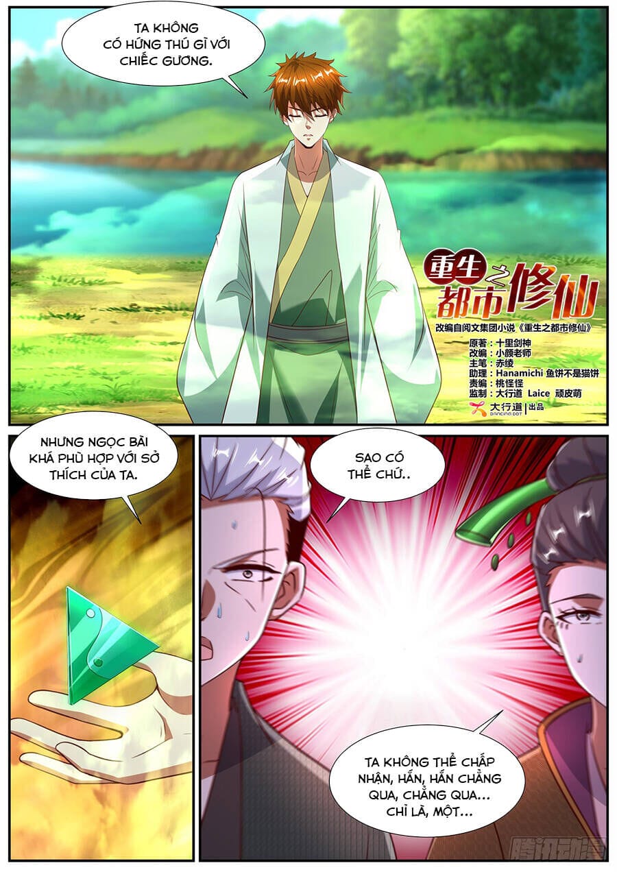 Truyện Tranh Trọng Sinh Đô Thị Tu Tiên trang 8