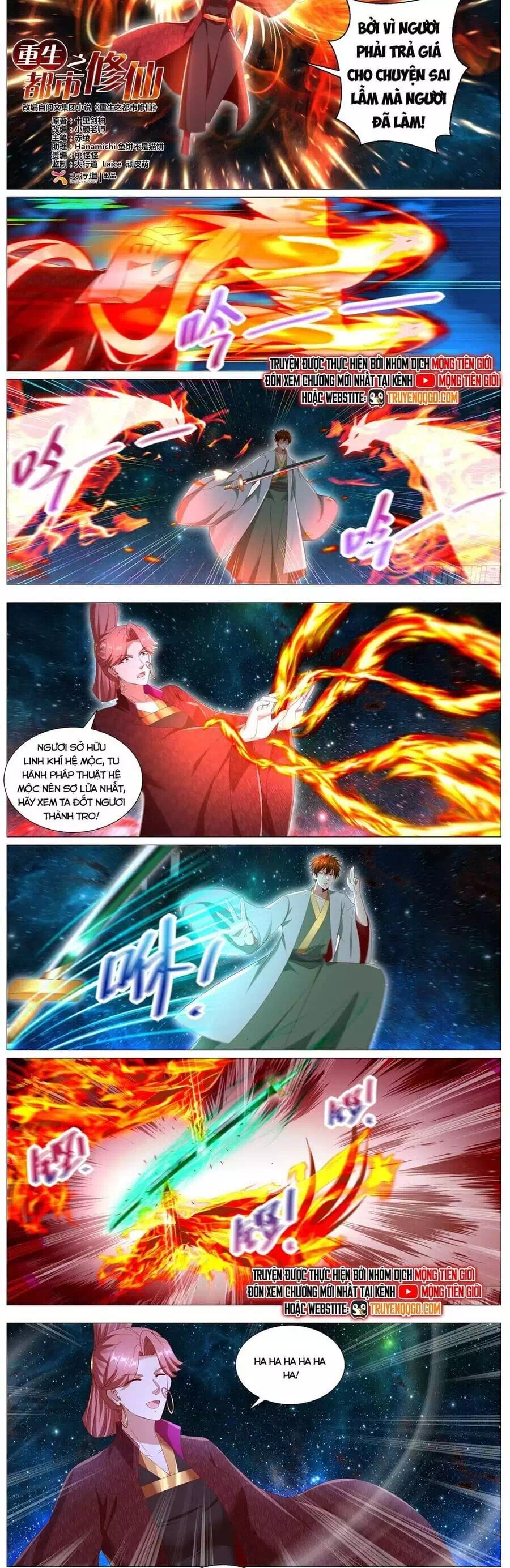 Truyện Tranh Trọng Sinh Đô Thị Tu Tiên trang 8