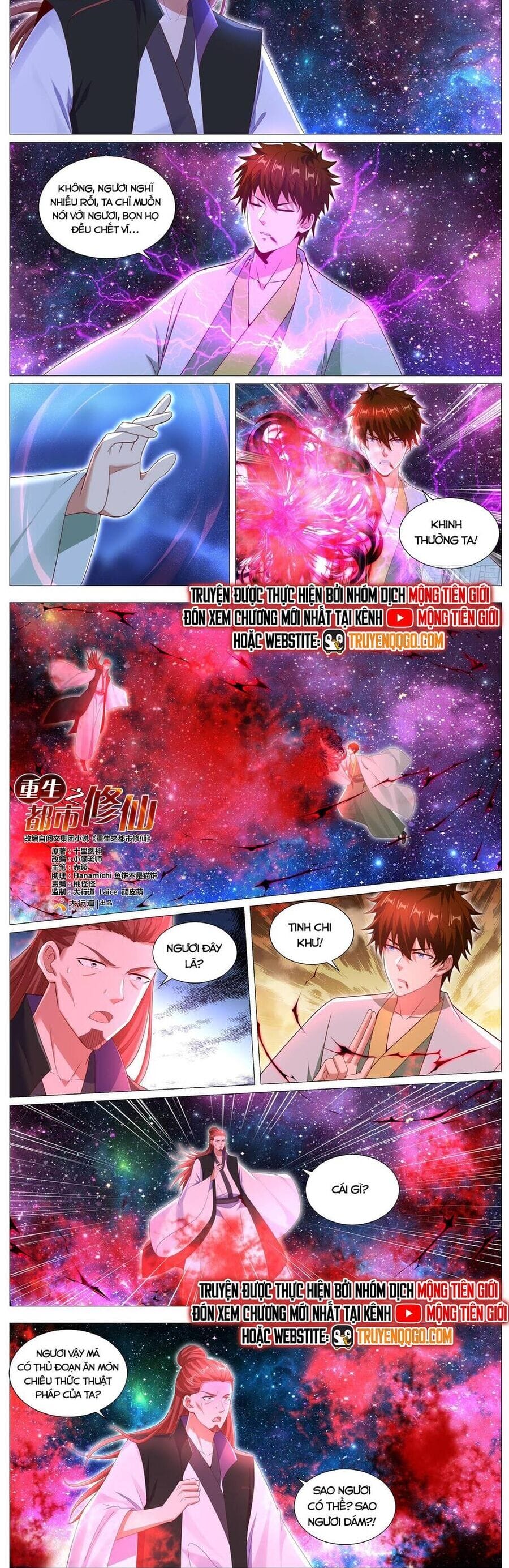 Truyện Tranh Trọng Sinh Đô Thị Tu Tiên trang 8