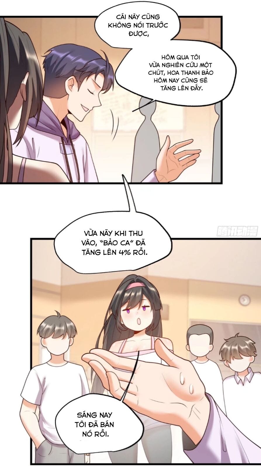 Truyện Tranh Trọng Sinh Không Làm Chạn Vương, Tôi Một Mình Nạp Game Thăng Cấp trang 4