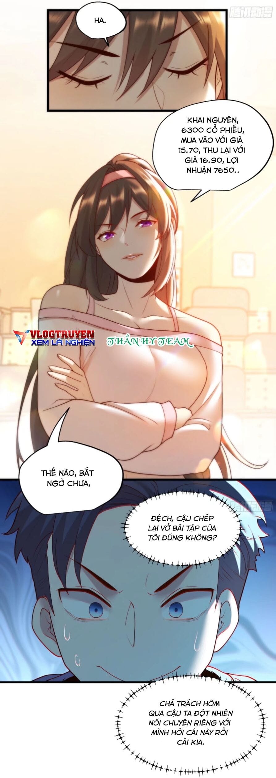 Truyện Tranh Trọng Sinh Không Làm Chạn Vương, Tôi Một Mình Nạp Game Thăng Cấp trang 4