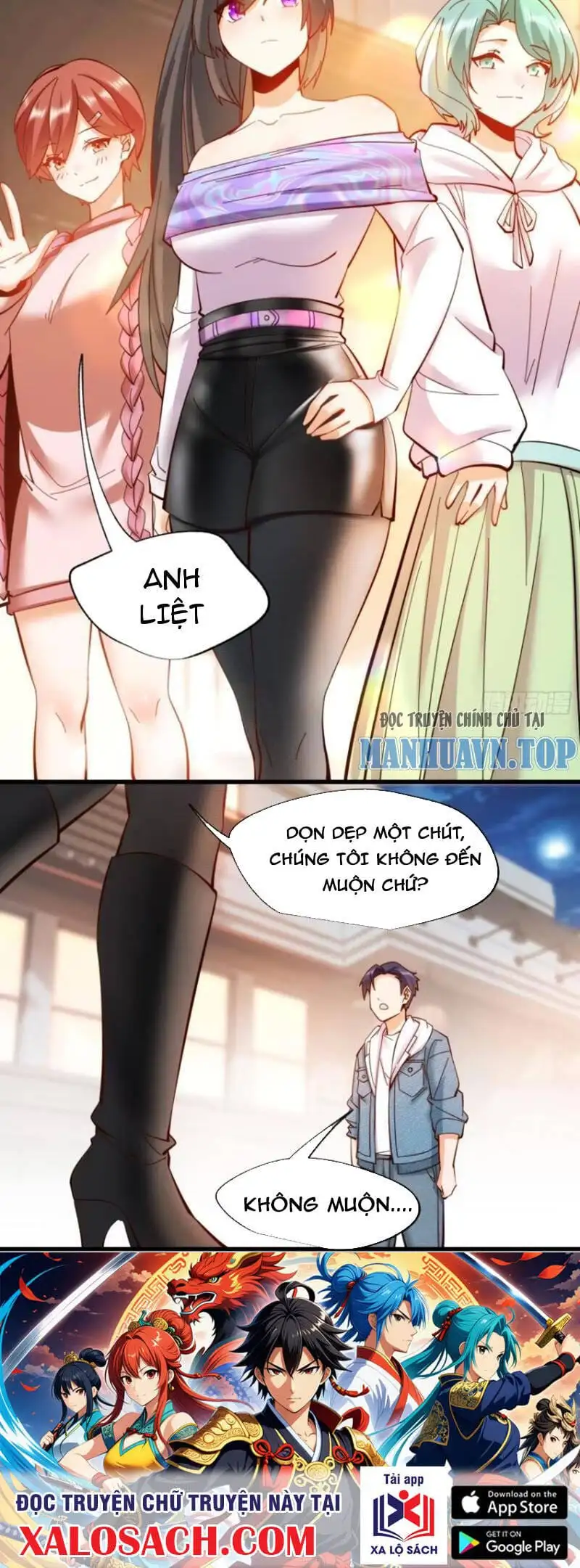 Truyện Tranh Trọng Sinh Không Làm Chạn Vương, Tôi Một Mình Nạp Game Thăng Cấp trang 4